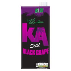 KA Still Black Grape 1 Litre