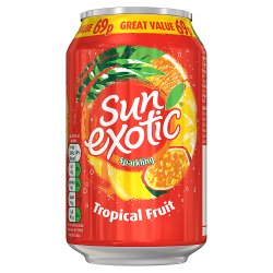 Sun Exotic Sparkling Tropical Fruit 330ml