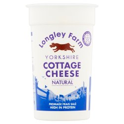 Longley Farm Yorkshire Cottage Cheese Natural 250g