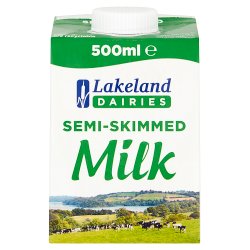 Lakeland Dairies Semi-Skimmed Milk 500ml