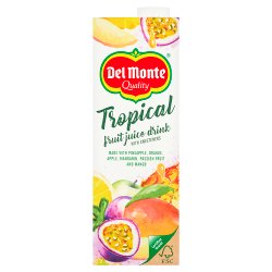 Del Monte Tropical Fruit Juice Drink with Sweeteners 1 Litre