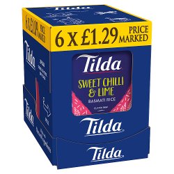 Tilda Sweet Chilli & Lime Basmati Rice 250g