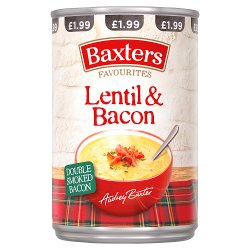Baxters Favourites Lentil & Bacon 400g