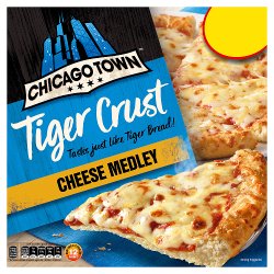 Chicago Town Tiger Crust Cheese Medley Pizza 305g