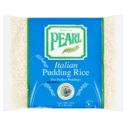 White Pearl Italian Pudding Rice 500g