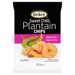 Grace Salted Sweet Chilli Plantain Chips 85g
