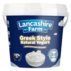 Lancashire Farm Greek Style Natural Yogurt 1kg