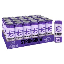 Strongbow Dark Fruit Cider Can 4x568ml Pint