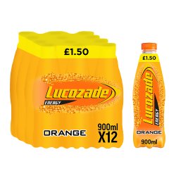 Lucozade Energy Orange 900ml PMP P£1.50