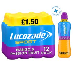 Lucozade Sport Drink Mango & Passion Fruit 500ml PMP £1.50
