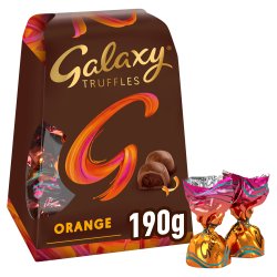 Galaxy Truffles Chocolate Orange Gift Box 190g