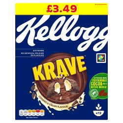 Kellogg's Krave Cookies & Cream Flavour 375g