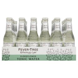 Fever-Tree Refreshingly Light Elderflower Tonic Water 24 x 200ml