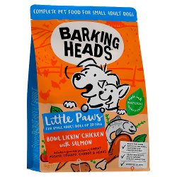 Barking Heads Little Paws Bowl Lickin' Chicken with Salmon 1kg