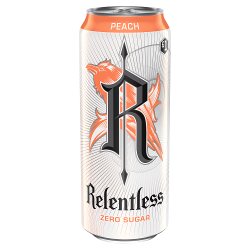 Relentless Peach Zero Energy Drink 12 x 500ml PM £1