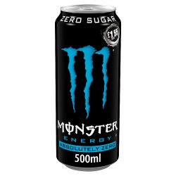 Monster Energy Drink Absolutely Zero Sugar 12 x 500ml PM £1.55