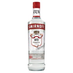 Smirnoff Red Label Vodka 70cl PMP £14.79