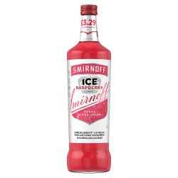Smirnoff Ice Raspberry 700ml Ready To Drink Premix Bottle PMP