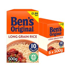 Bens Original PMP £1.99 Long Grain Rice 500g