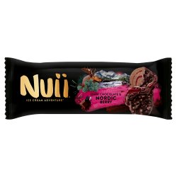 Nuii Ice Cream Adventure Dark Chocolate & Nordic Berry 66g