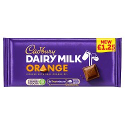 Cadbury Dairy Milk Orange 95g