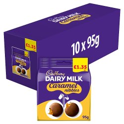 Cadbury Dairy Milk Caramel Nibbles Chocolate Bag £1.35 PMP 95g