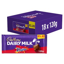 Cadbury Dairy Milk Daim Chocolate Bar £1.35 PMP 120g