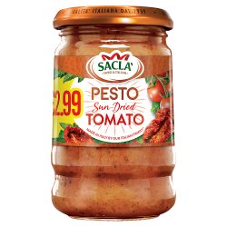 Sacla' Sun-Dried Tomato Pesto 190g