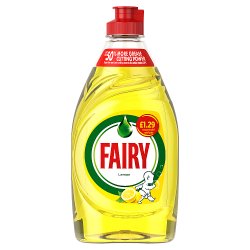 Fairy Lemon Washing Up Liquid with LiftAction 320ML