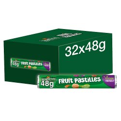 Rowntree's Fruit Pastilles Sweets Tube 48g