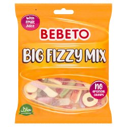 Bebeto Big Fizzy Mix 150g
