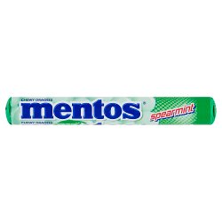 Mentos Spearmint Chewy Dragees 37.5g