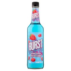 Burst Blue Raspberry Alcoholic Beverage with Fruit Flavoring 700ml
