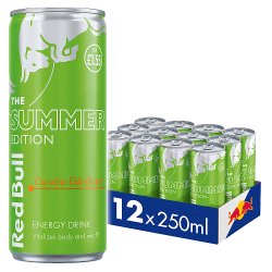 Red Bull Energy Drink Summer Edition Curuba & Elderflower 250ml, 12 Pack PM 1.55