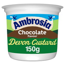Ambrosia Chocolate Flavour Devon Custard Pot 150g