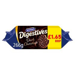 McVitie's Dark Chocolate Digestive Biscuits PMP £1.65 266g