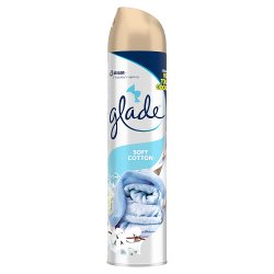 Glade Aerosol Soft Cotton Air Freshener 300ml