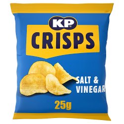 KP Salt & Vinegar Crisps 25g