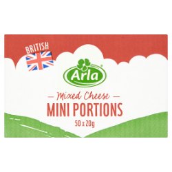Arla Mixed Cheese Mini Portions 50 x 20g