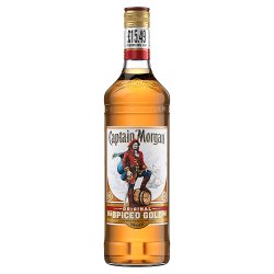 Captain Morgan Original Spiced Gold Rum Based Spirit Drink 70cl £15.49 PMP 06x01