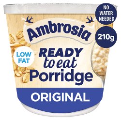 Ambrosia Ready to Eat Porridge Original Pot 210g