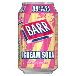 Barr American Cream Soda 330ml