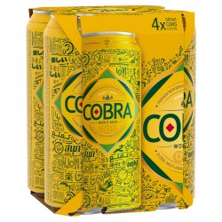 Cobra Premium Beer 4 x 500ml