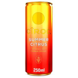 Ciroc Summer Citrus Sparkling Vodka Drink 5% vol 250ml Can