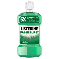 Listerine Essentials Fresh Burst Mouthwash 250ml