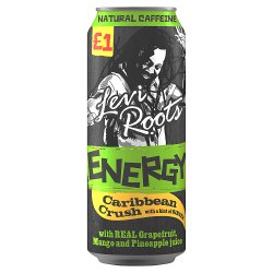 Levi Roots Energy Caribbean Crush with Hint of Ginger 500ml