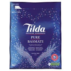 Tilda Pure Original Basmati Rice 5kg