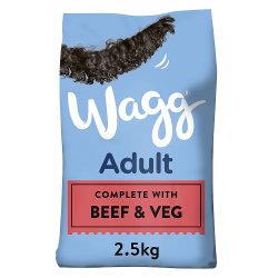 Wagg Adult Complete Beef & Veg Dry Dog 2.5kg