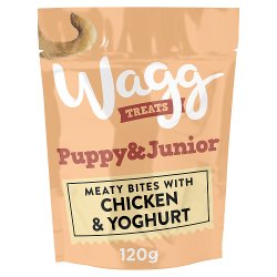 Wagg Puppy & Junior Treats Chicken & Yoghurt 120g