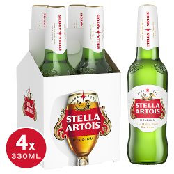 Stella Artois Belgium Premium Lager Beer 330ml